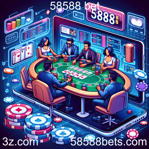 Descubra o Mundo do Poker no 58588 Bet